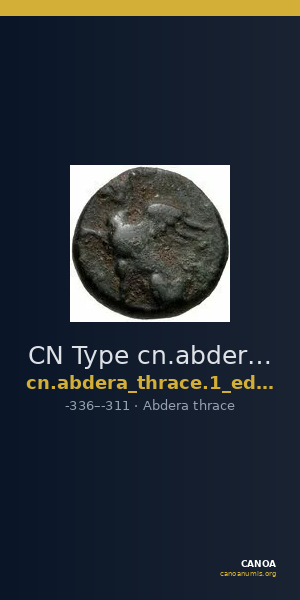 CN Type cn.abdera_thrace.1_ed.261 — CANOA