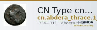 CN Type cn.abdera_thrace.1_ed.261 — CANOA
