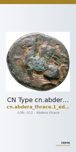 CN Type cn.abdera_thrace.1_ed.263 — CANOA
