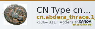 CN Type cn.abdera_thrace.1_ed.263 — CANOA