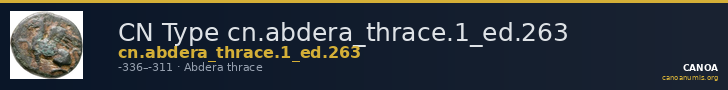 CN Type cn.abdera_thrace.1_ed.263 — CANOA