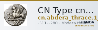 CN Type cn.abdera_thrace.1_ed.269 — CANOA