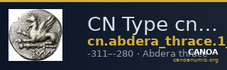 CN Type cn.abdera_thrace.1_ed.269 — CANOA