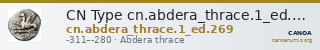 CN Type cn.abdera_thrace.1_ed.269 — CANOA