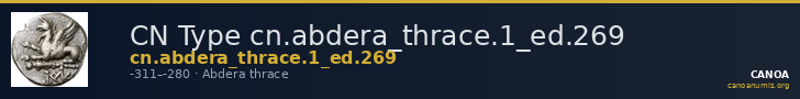 CN Type cn.abdera_thrace.1_ed.269 — CANOA