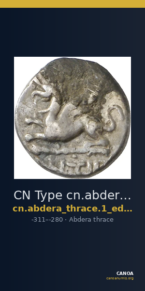 CN Type cn.abdera_thrace.1_ed.270 — CANOA