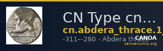 CN Type cn.abdera_thrace.1_ed.270 — CANOA