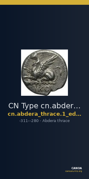 CN Type cn.abdera_thrace.1_ed.272 — CANOA