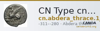 CN Type cn.abdera_thrace.1_ed.272 — CANOA