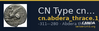 CN Type cn.abdera_thrace.1_ed.272 — CANOA