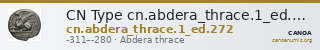 CN Type cn.abdera_thrace.1_ed.272 — CANOA