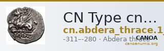CN Type cn.abdera_thrace.1_ed.273 — CANOA