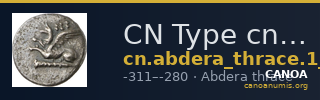 CN Type cn.abdera_thrace.1_ed.274 — CANOA