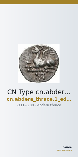 CN Type cn.abdera_thrace.1_ed.275 — CANOA