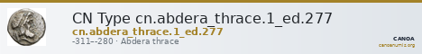 CN Type cn.abdera_thrace.1_ed.277 — CANOA