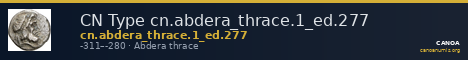 CN Type cn.abdera_thrace.1_ed.277 — CANOA