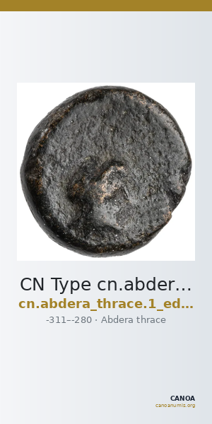 CN Type cn.abdera_thrace.1_ed.279 — CANOA