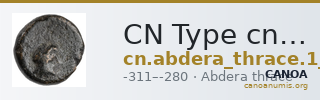 CN Type cn.abdera_thrace.1_ed.279 — CANOA