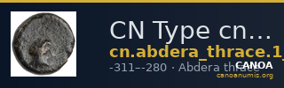 CN Type cn.abdera_thrace.1_ed.279 — CANOA