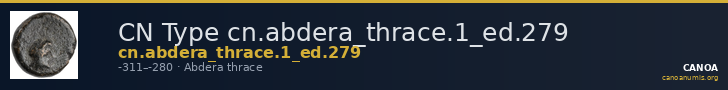 CN Type cn.abdera_thrace.1_ed.279 — CANOA