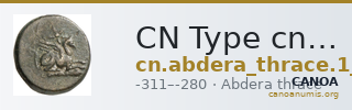 CN Type cn.abdera_thrace.1_ed.282 — CANOA