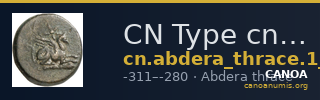 CN Type cn.abdera_thrace.1_ed.282 — CANOA
