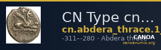 CN Type cn.abdera_thrace.1_ed.283 — CANOA