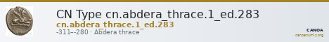 CN Type cn.abdera_thrace.1_ed.283 — CANOA