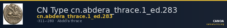 CN Type cn.abdera_thrace.1_ed.283 — CANOA