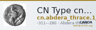 CN Type cn.abdera_thrace.1_ed.284 — CANOA