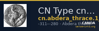 CN Type cn.abdera_thrace.1_ed.284 — CANOA