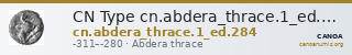 CN Type cn.abdera_thrace.1_ed.284 — CANOA