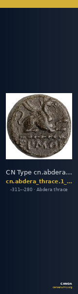 CN Type cn.abdera_thrace.1_ed.287 — CANOA
