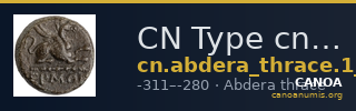 CN Type cn.abdera_thrace.1_ed.287 — CANOA