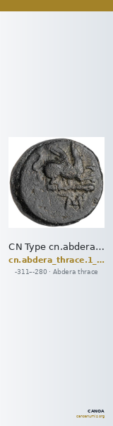 CN Type cn.abdera_thrace.1_ed.289 — CANOA
