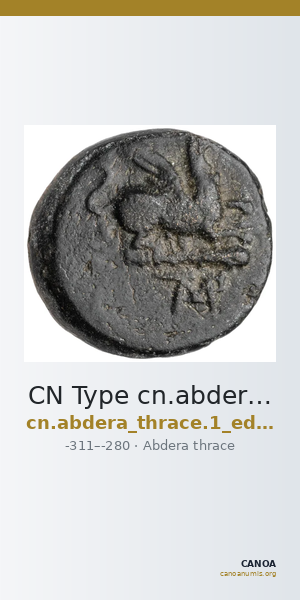 CN Type cn.abdera_thrace.1_ed.289 — CANOA
