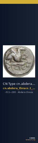 CN Type cn.abdera_thrace.1_ed.291 — CANOA