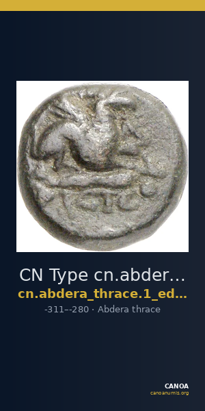 CN Type cn.abdera_thrace.1_ed.291 — CANOA