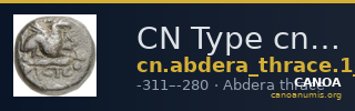 CN Type cn.abdera_thrace.1_ed.291 — CANOA