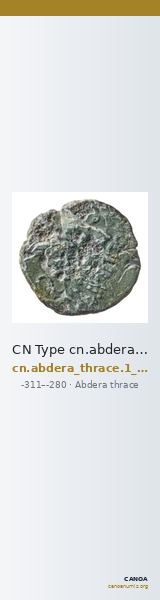 CN Type cn.abdera_thrace.1_ed.292 — CANOA