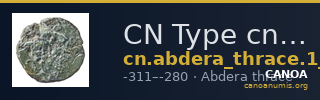 CN Type cn.abdera_thrace.1_ed.292 — CANOA