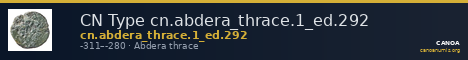 CN Type cn.abdera_thrace.1_ed.292 — CANOA