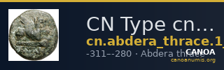 CN Type cn.abdera_thrace.1_ed.293 — CANOA