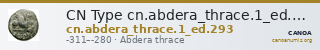 CN Type cn.abdera_thrace.1_ed.293 — CANOA