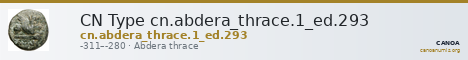 CN Type cn.abdera_thrace.1_ed.293 — CANOA