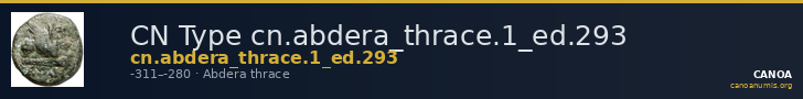 CN Type cn.abdera_thrace.1_ed.293 — CANOA