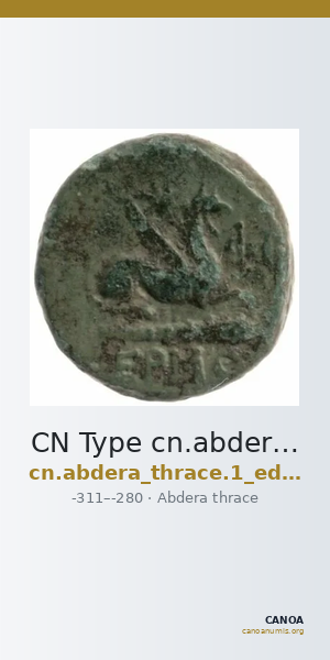 CN Type cn.abdera_thrace.1_ed.294 — CANOA