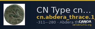 CN Type cn.abdera_thrace.1_ed.294 — CANOA
