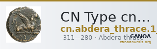 CN Type cn.abdera_thrace.1_ed.296 — CANOA