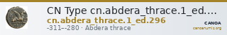CN Type cn.abdera_thrace.1_ed.296 — CANOA